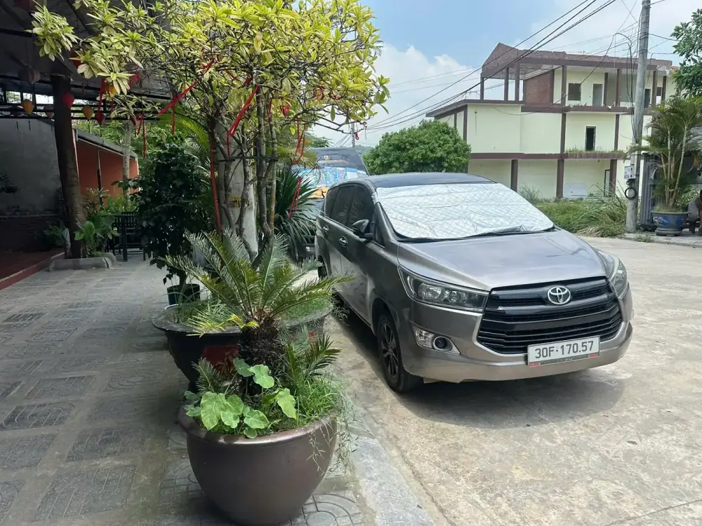 Our 7-seat SUV, room for the family and the luggage after the cruise