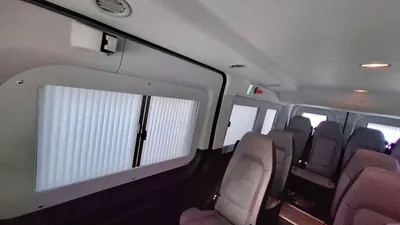 16-seat van interior